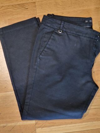 Pantalones Chinos de Zara para mujer | FASHIOLA.es