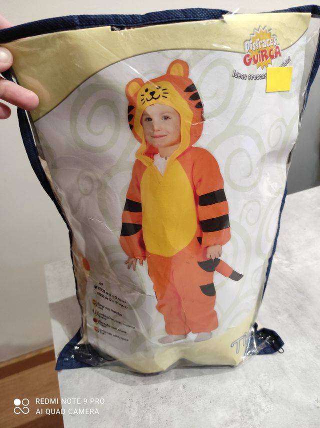 disfraz de tigre