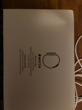 Apple watch serie 1 38mm Modelo A1553 de segunda mano por 65 EUR en Girona  en WALLAPOP