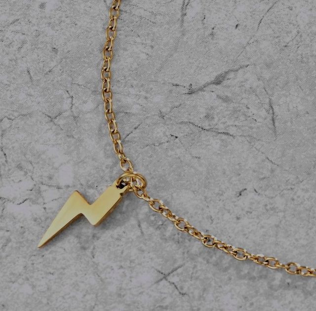 Slide gioielli in argento placcato oro