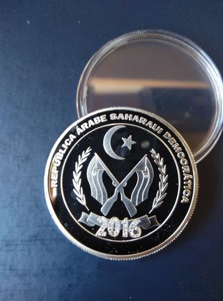Moneda de plata del Sáhara. SC de segunda mano por 9 EUR en Zaragoza en  WALLAPOP