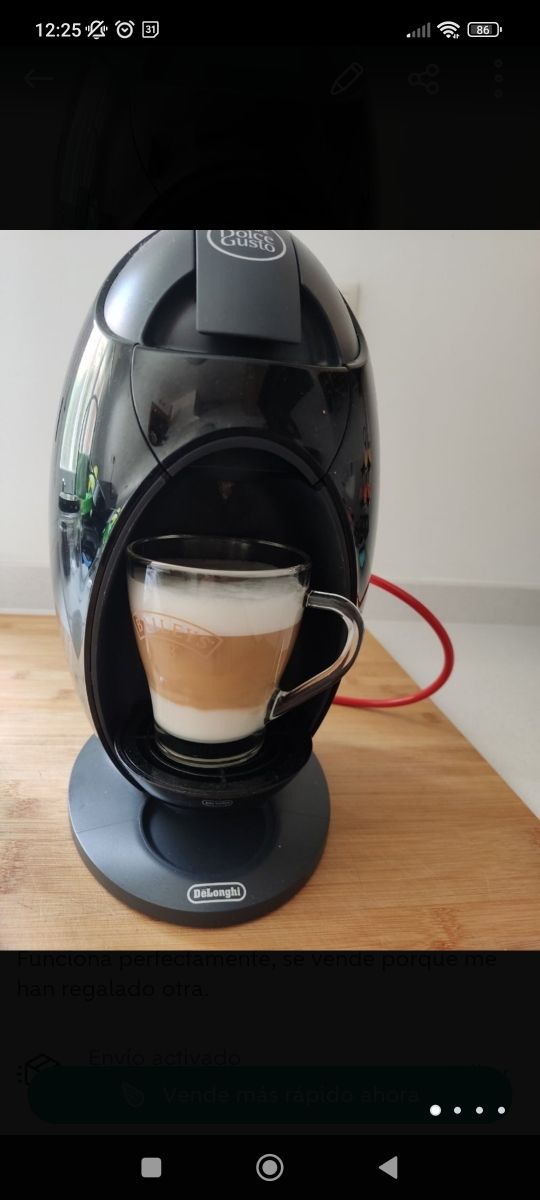 Cafetera Nescafé manual