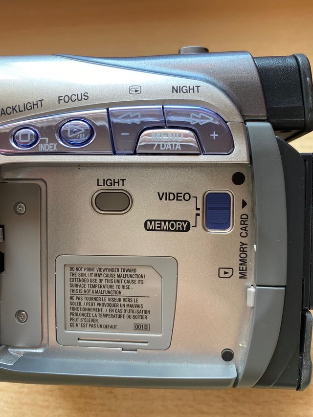 Digital vídeo cámara JVC NUEVA