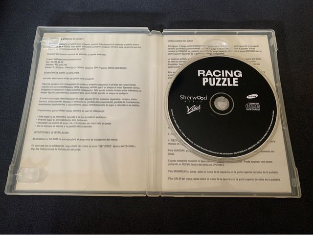 Juego PC RACING PUZZLE