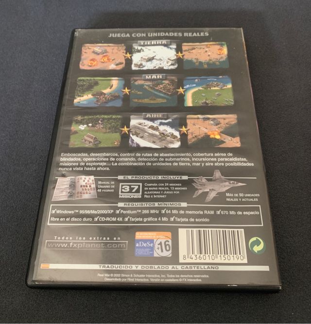 Juego PC REAL WAR (Edición especial)