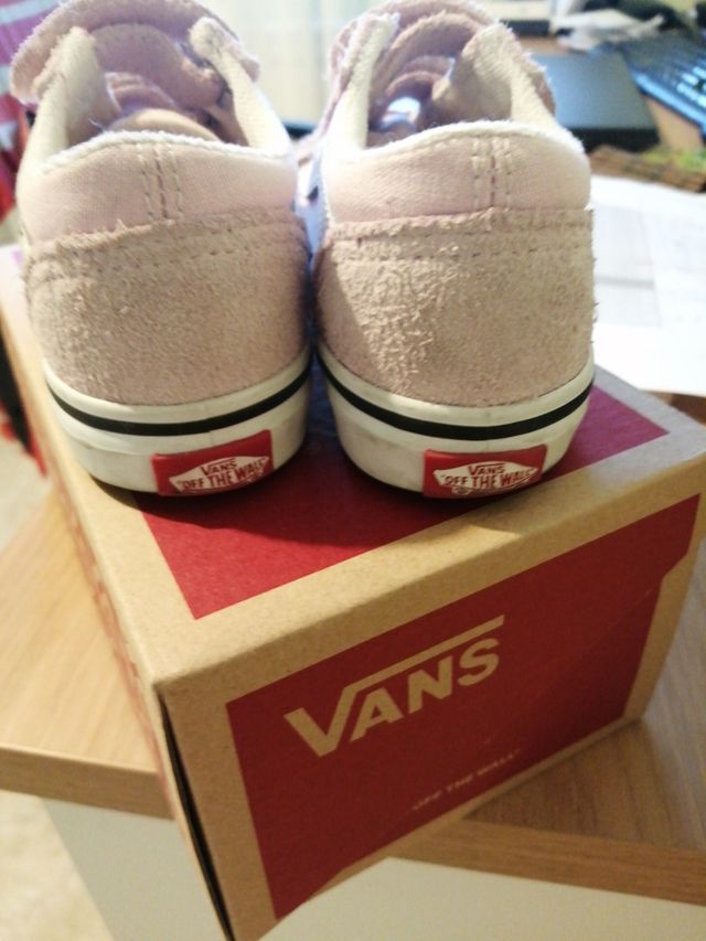zapatillas VANS para niña talla 25