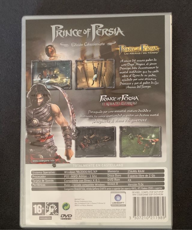 Juego PC PRINCE OF PERSIA (Edición coleccionista)