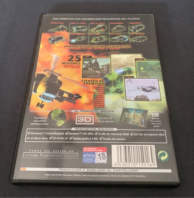 Juego PC 3D POWER TANK