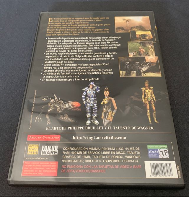 Juego PC RING II (El crepúsculo de los dioses)