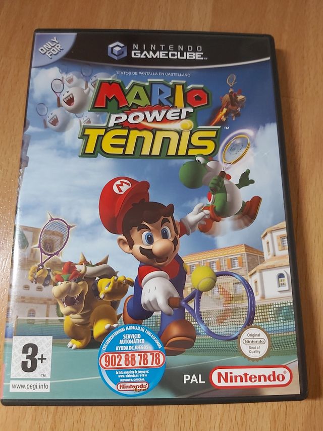 Mario Power Tennis para Game Cube.