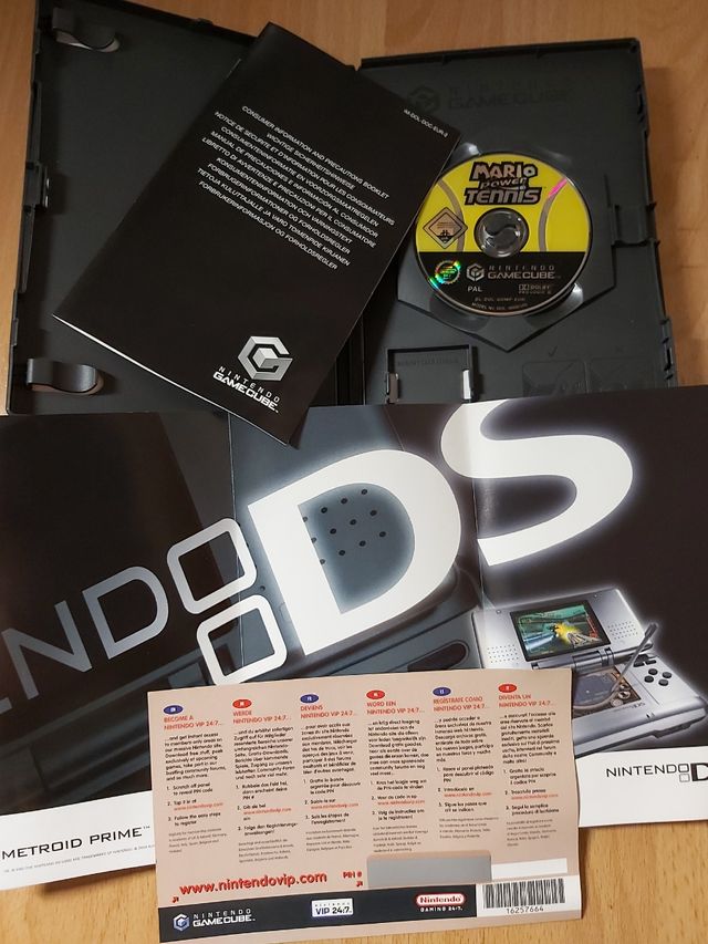 Mario Power Tennis para Game Cube.