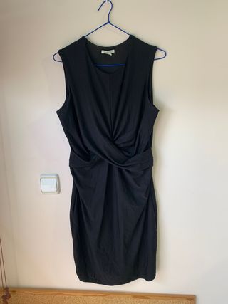 Vestido negro premamá embarazo y lactancia H\u0026amp;M XL de segunda mano por 8  EUR en Écija en WALLAPOP