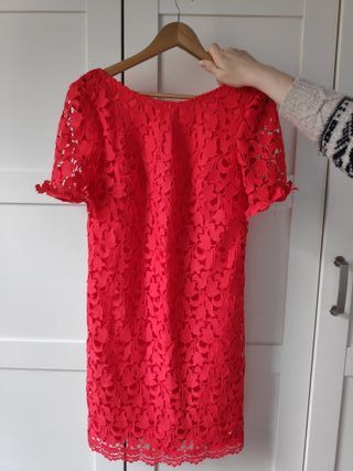 Pedro del Hierro vestido rojo nuevo talla xs de segunda mano por 7 EUR en A  Coruña en WALLAPOP