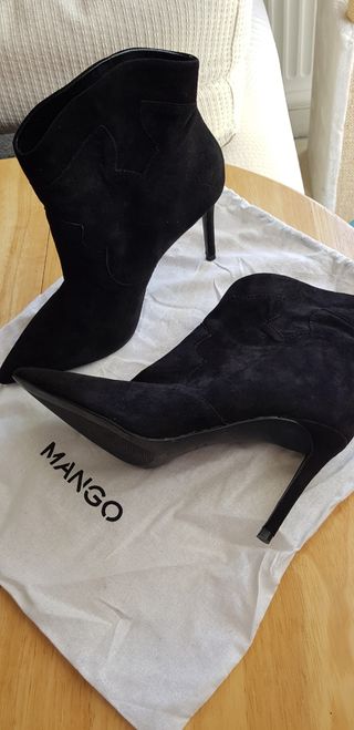 Botines Mango de segunda mano en Madrid en WALLAPOP