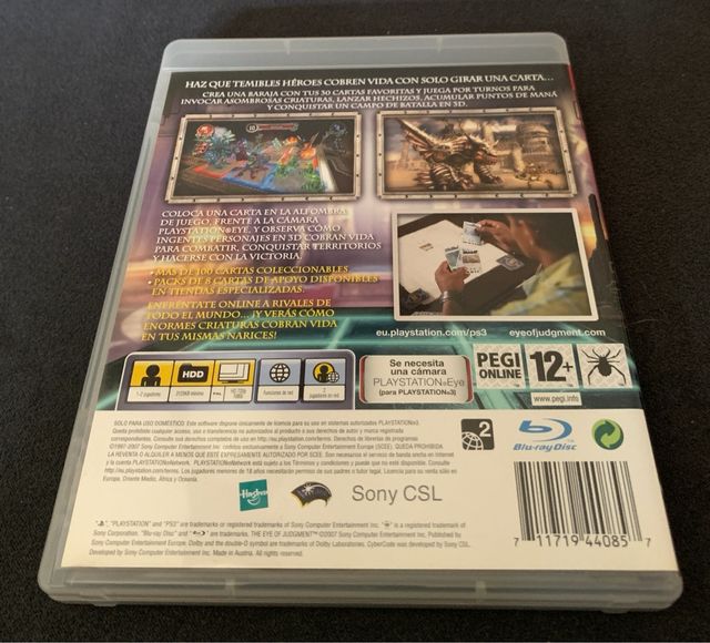 Juego PS3 THE EYE OF JUDGMENT