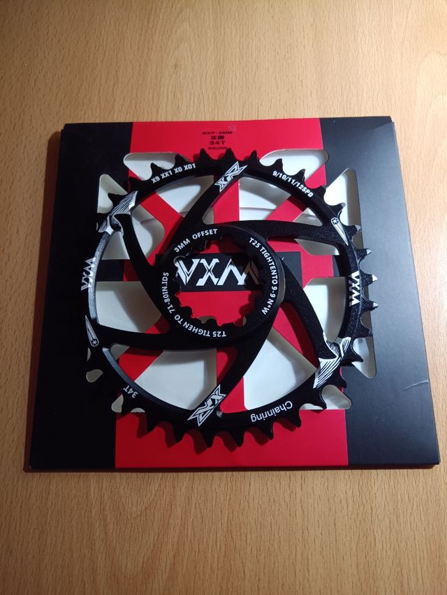 Plato direct mount redondo 34t bielas Sram (nuevo)