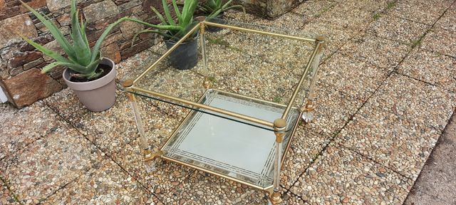 Mesa auxiliar o de centro. Vintage. Art Deco.