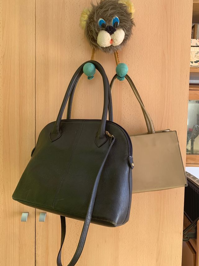 Bolso de piel retro