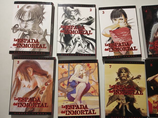 La espada del Inmortal Hiroaki Samura (16 números)