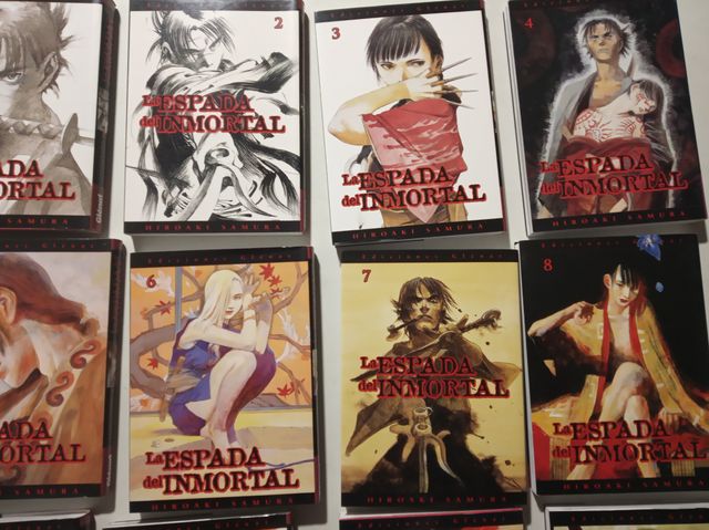 La espada del Inmortal Hiroaki Samura (16 números)