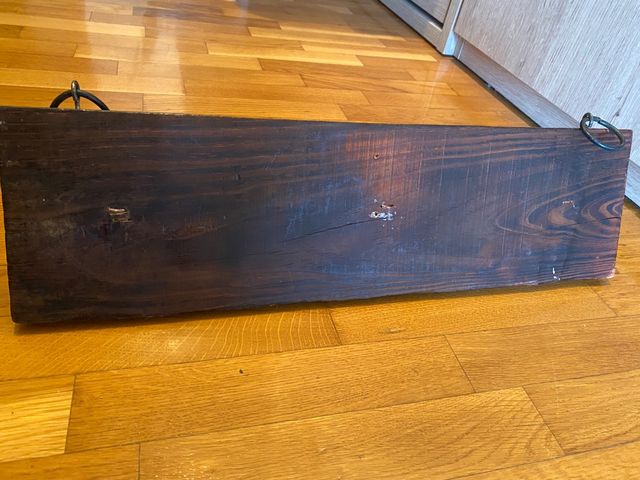 Conjunto de perchas madera