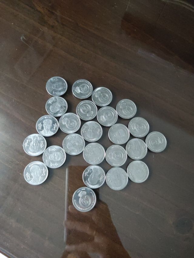 Coleccion Monedas del real Madrid
