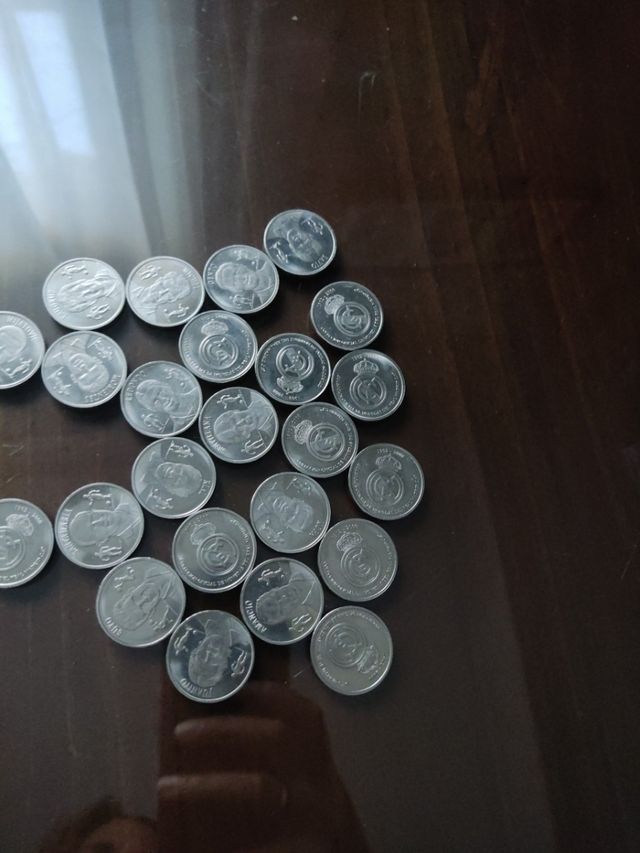 Coleccion Monedas del real Madrid