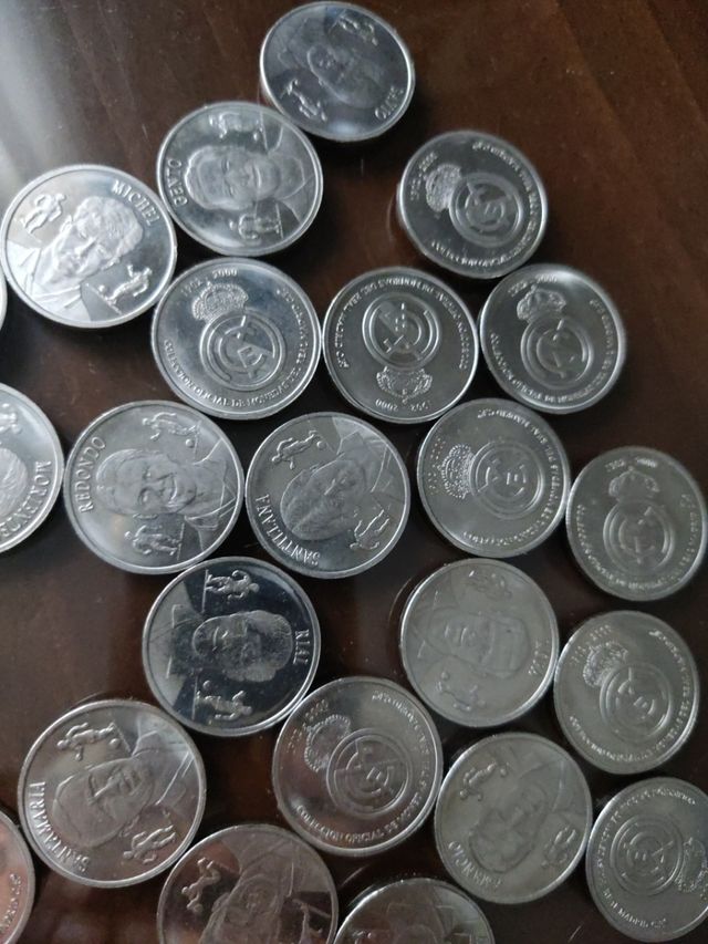 Coleccion Monedas del real Madrid