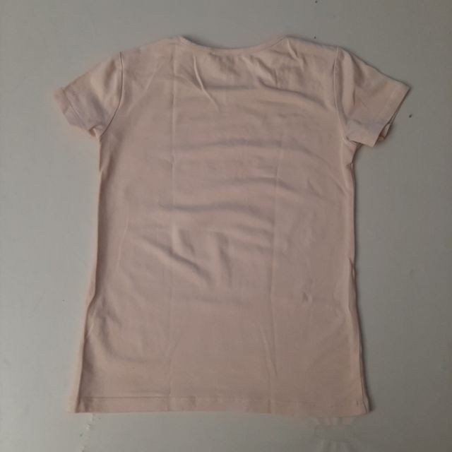 camiseta rosa Lili gaufrette. talla 8 años