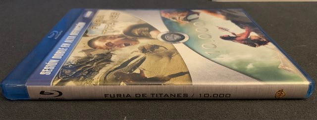 2 Blue-ray FURIA DE TITANES y 10.000
