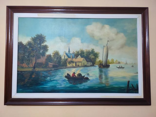 Lienzo. Cuadro. Pintura. Pintado por Luis Calvo