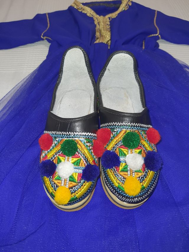 auténtico vestido árabe niña