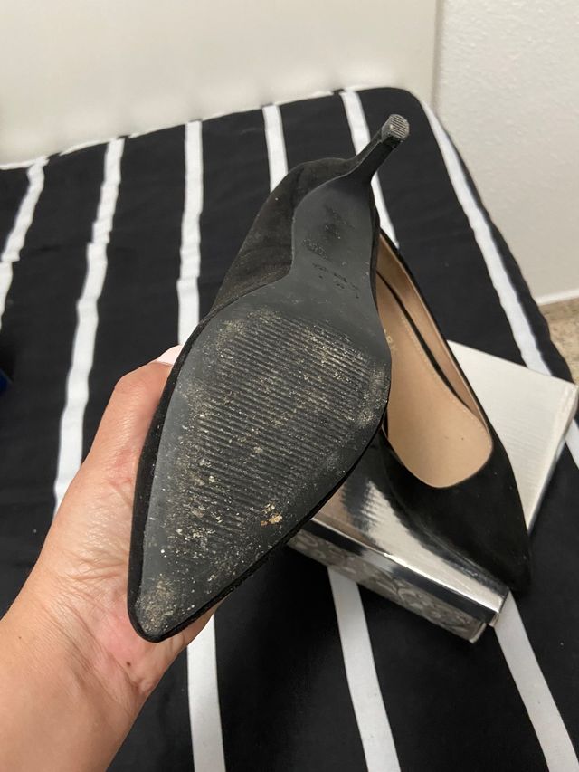 Zapato de pico negro primark