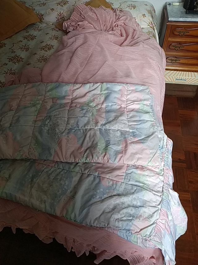 Colcha rosa
