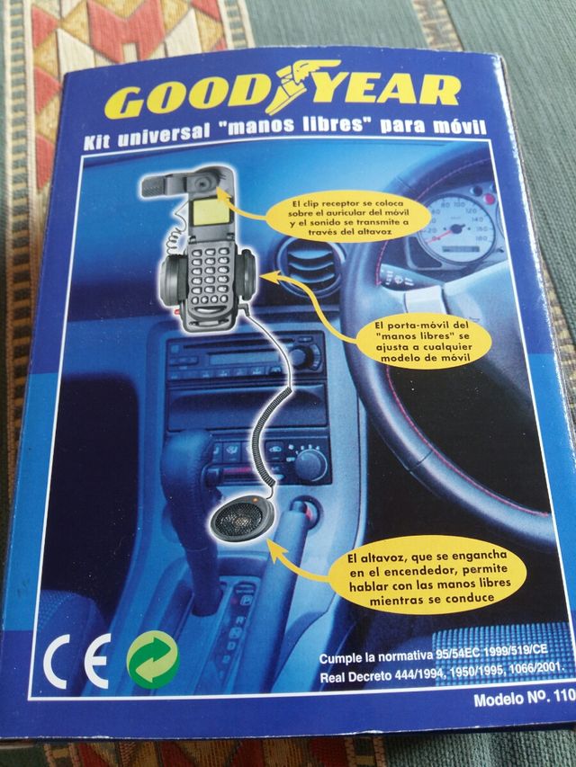 MANOS LIBRES UNIVERSAL COCHE ANTIGUO