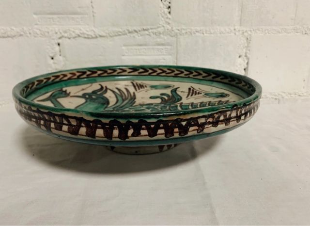 Plato cermaica Domingo Punter