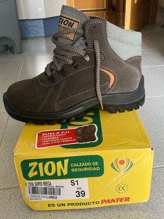 Botas seguridad Zion Super Brega talla 39 nuevas de segunda mano por 25 EUR  en Leganés en WALLAPOP