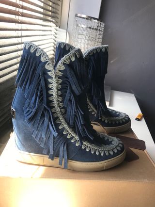MOU CUÑA AZUL ANTE de segunda mano por 130 EUR en Albacete en WALLAPOP