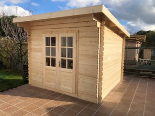 Kit casa de madera 3 x 4 m