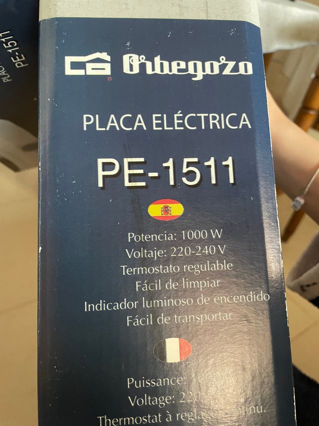 Placa eléctrica 
