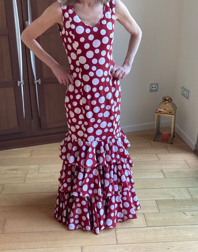 Traje flamenca