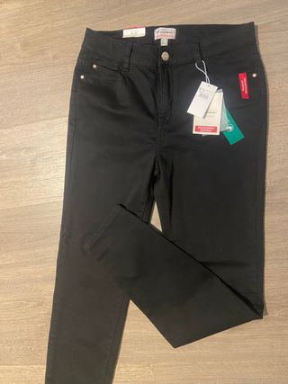 Pantalones Mujer | PantalóN Vaquero Reductor Sensational Negro | Cortefiel  \u003e Skywatchers Inn
