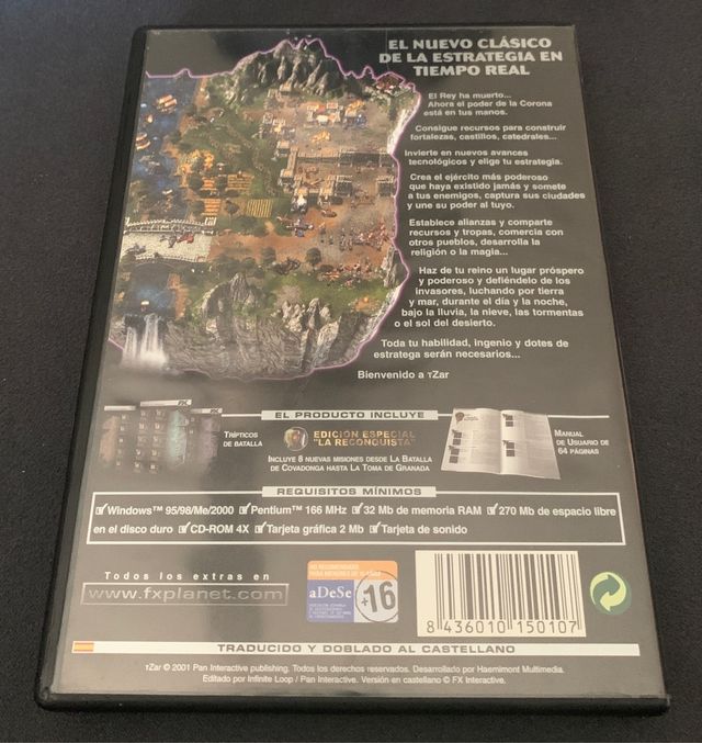 Juego PC TZAR EL PODER DE LA CORONA