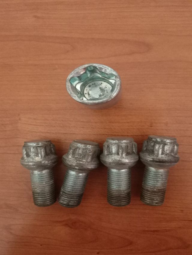 tornillos antirrobo audi