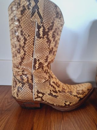 Botas camperas serpiente de segunda mano por 140 EUR en Sarriguren en  WALLAPOP