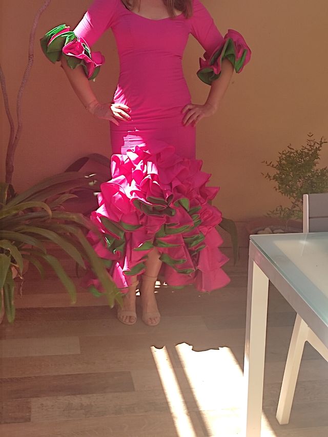 Traje flamenca