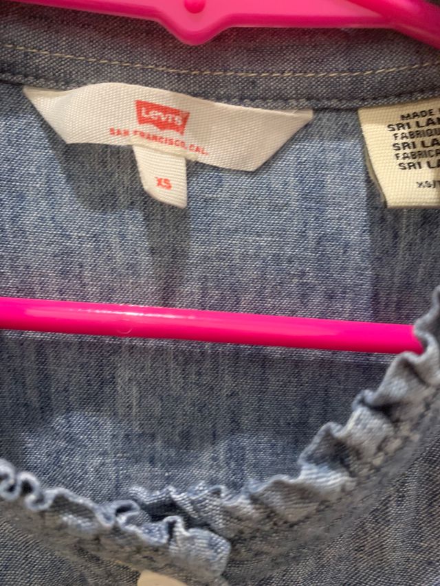 Camisa/Blusa vaquera niña/chica LEVIS