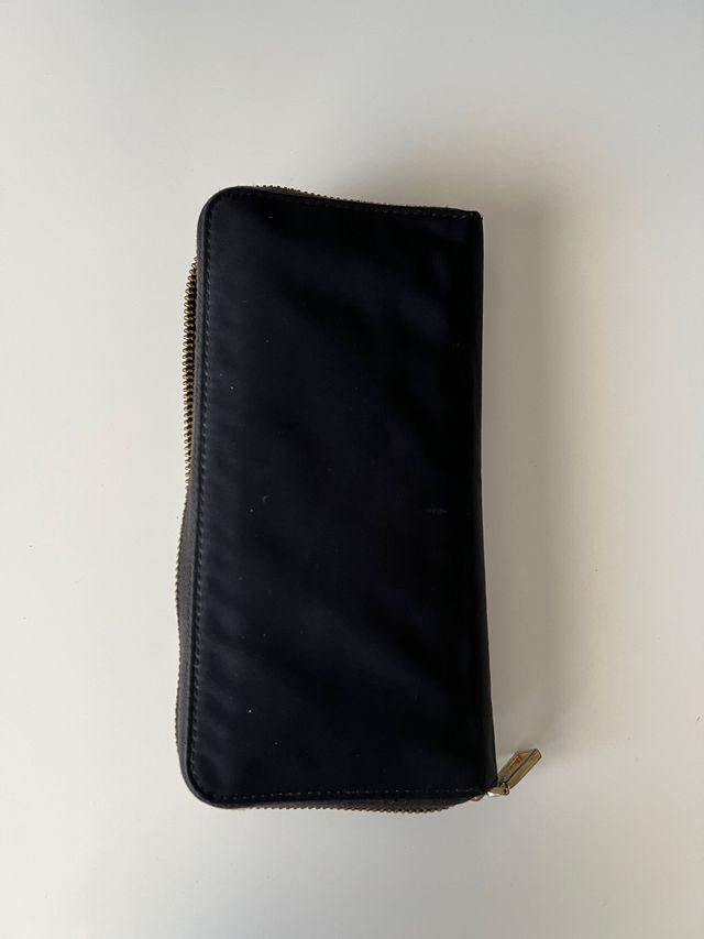 Billetera Bimba y Lola negra nylon