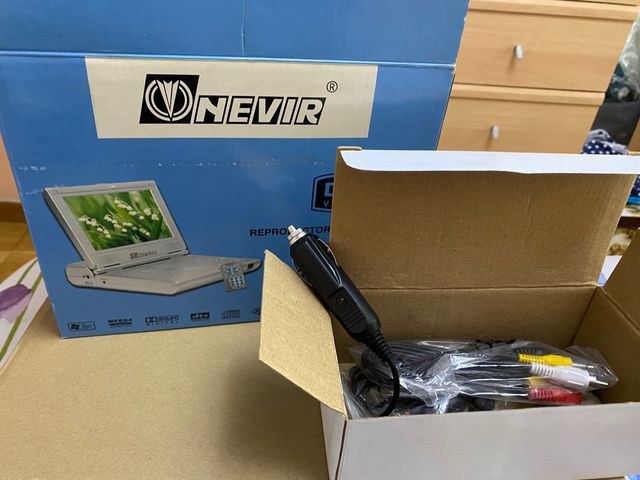 Reproductor portátil DVD