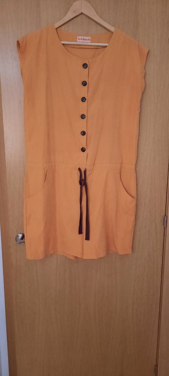 Mono mostaza. Trakabarraka. Talla XL